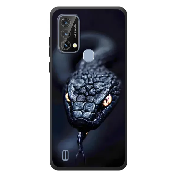 Чохол з принтом «Чорна змія» для Blackview A50