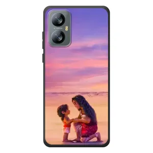 Чехол с мультфильмом Моана Blackview A52 Pro (Маленькая Ваяна)