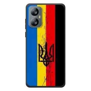 Украинские Чехлы для Blackview A52 с картинкой УПА (AlphaPrint) (Флаг УПА)