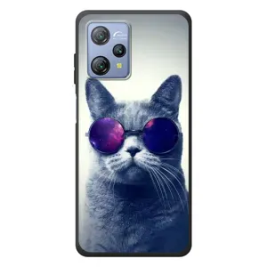 Чехол с принтом для Blackview A53 Pro (AlphaPrint) Модные коты