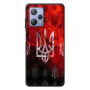 Украинские Чехлы для Blackview A53 с картинкой УПА (AlphaPrint) (ГЕРБ УПА)