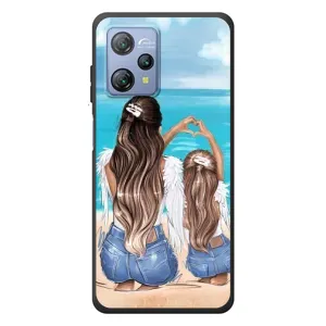 Чехол с печатью для Blackview A53 - (Мама с ребенком) (AlphaPrint)