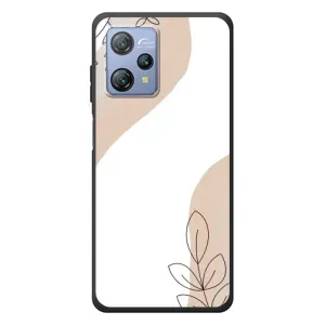 Силиконовый чехол с принтом в цветах на Blackview A53