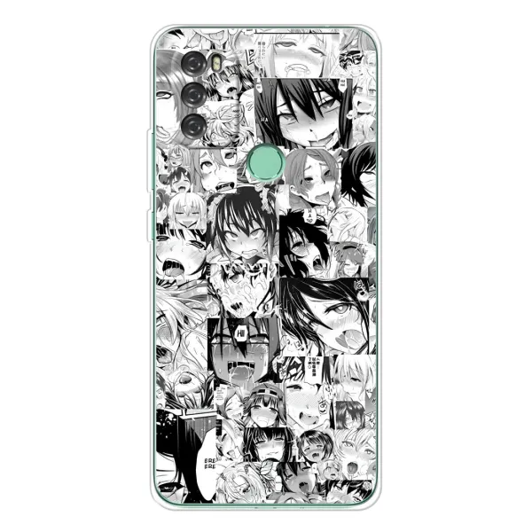Чехол с принтом «Ahegao manga» для Blackview A70 Чехол с принтом «Ahegao manga» для Blackview A70