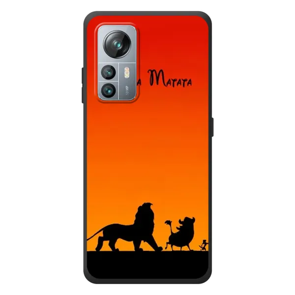 Чехол с принтом «Акуна Матата закат» для Blackview A85