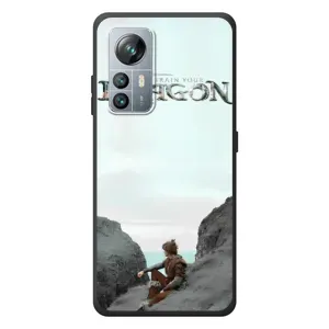 Чехол как приручить дракона на Blackview A85 (Дракон лого)