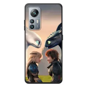 Чехол как приручить дракона на Blackview A85 (Иккинг и Астрид)
