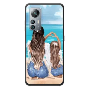 Чехол с печатью для Blackview A85 - (Мама с ребенком) (AlphaPrint)