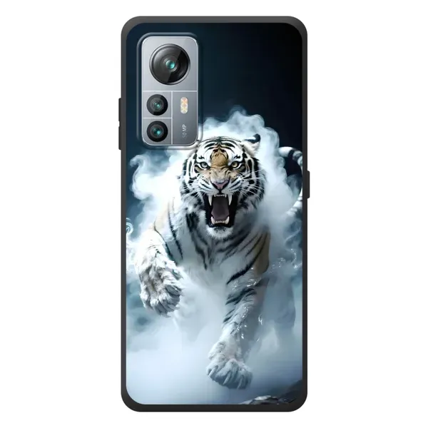 Чехол с принтом «Белый тигр в дыму» для Blackview A85 Чехол с принтом «Белый тигр в дыму» для Blackview A85