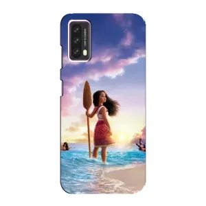 Чохол з мультфільмом Ваяна Blackview A90 (Моана з веслом)
