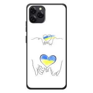 Чехол для Патриота Украины Blackview A95 - (AlphaPrint) (Мир Украине)