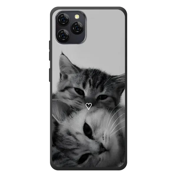 Чехол с принтом «Пара котов» для Blackview A95 Чехол с принтом «Пара котов» для Blackview A95
