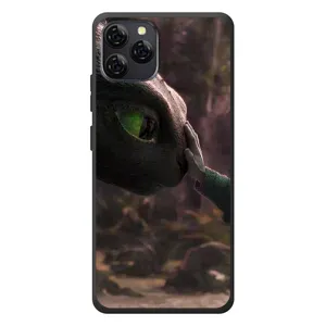 Чехол как приручить дракона на Blackview A95 (Сцена с драконом)