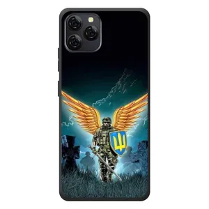 Чехлы с картинкой ЗСУ для Blackview A95 (AlphaPrint) (Солдат ЗСУ)