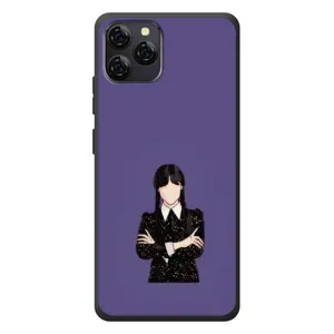 Чохли Венсдей на Blackview A95 Уенсдей (AlphaPrint) (Венздей у чорному)