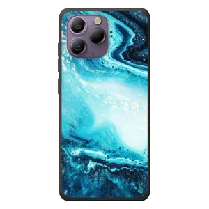 Мраморный чехол на Blackview A96 (VPrint)