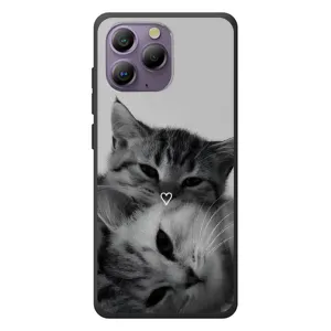 Чехол с принтом «Пара котов» для Blackview A96