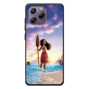 Чехол с мультфильмом Моана Blackview A96 (Моана с веслом)
