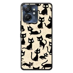 Чехол с рисунком кот на Blackview Color 8