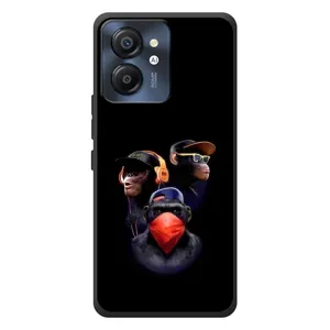 Чехол с Обезьянами Blackview Color 8 - (AlphaPrint)