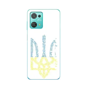 Чохли для Blackview Oscal C30 Pro Укр. Символіка (AlphaPrint) (Герб з букв)