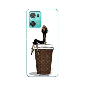 Чехлы Луи Витон для Blackview Oscal C30 Pro (AlphaPrint - LOUIS VUITTON) (кофе LOUIS VUITTON)