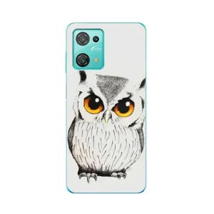 Чохол з пташками на Blackview Oscal C30 Pro (VPrint) (Мила Сова)