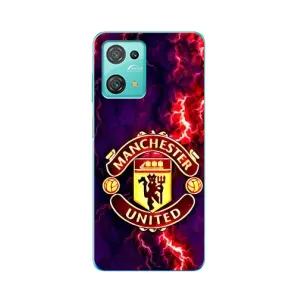 Чехол Манчестер Юнайтед для Блеквью Оскал С30 Про (AlphaPrint) (огненный Манчестер)