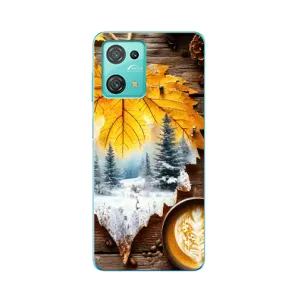 Чохол з принтом «Осінньо-зимова кава» для Blackview Oscal C30 Pro