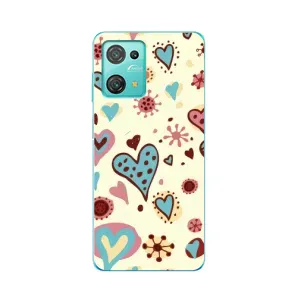 Чехлы для любимой на Blackview Oskal S30 Pro (VPrint) (Сердечки)