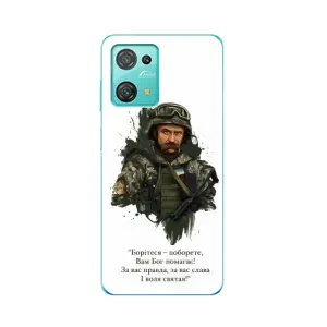Чохли для Blackview Oscal C30 Pro с принтом Тараса Шевченко (AlphaPrint) (Шевченко воїн)