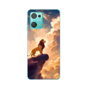 Чохол Король лев на Blackview Oskal S30 Pro (Сімба на скелі)