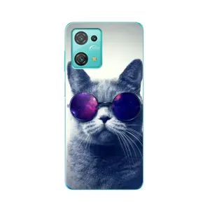 Чохол з принтом для Blackview Oscal C30 Pro (AlphaPrint) Модні коти (Стильний кіт)