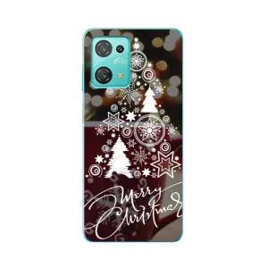 Рождественские Чехлы для Blackview Oscal C30 (VPrint) (Елочка узорная)