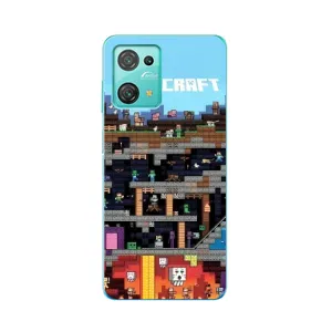 Чехол с принтом «фон Minecraft» для Blackview Oscal C30