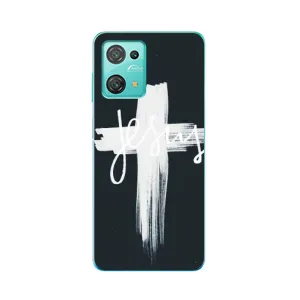 Чехол для Blackview Oscal C30 (AlphaPrint) - (Христианские) (Иисус)