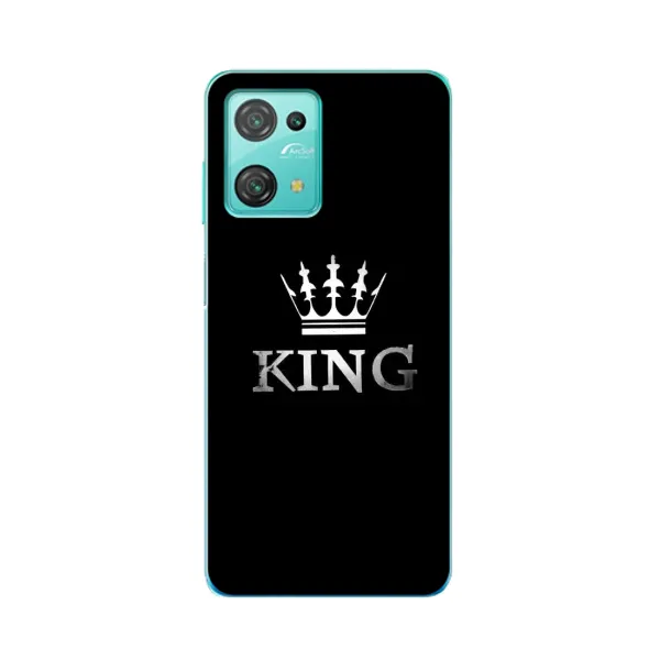 Чехол с принтом «KING» для Blackview Oscal C30 Чехол с принтом «KING» для Blackview Oscal C30