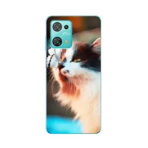 Чохол на Блекв'ю Оскал С30 з Котиками (VPrint) (Котик з метеликом)