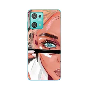 Чехол с печатью для Blackview Oscal C30 - (Мода) (AlphaPrint)