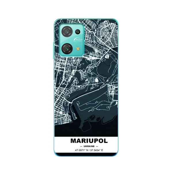 Чехол с принтом «Мариуполь» для Blackview Oscal C30