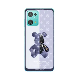 Круті Чохли Луі Віттон для Blackview Oscal C30 (AlphaPrint) (Медведик LV)