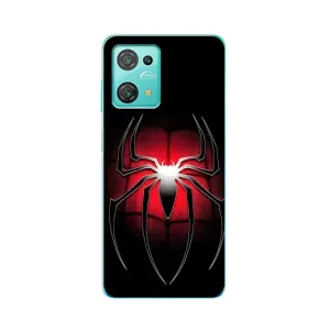 Чехол с человеком пауком для Blackview Oscal C30 - (AlphaPrint)