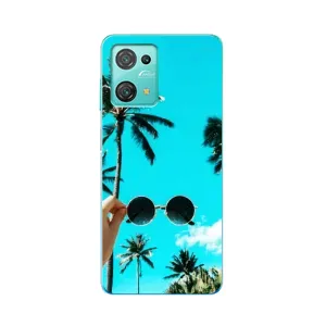 Силиконовый чехол с КАРТИНКАМИ лето для Blackview Oscal C30 (AlphaPrint)