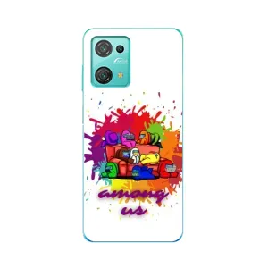 Чохли Амонг Ас для Blackview Oscal C30 (AlphaPrint) (Яскравий АмонгАс)