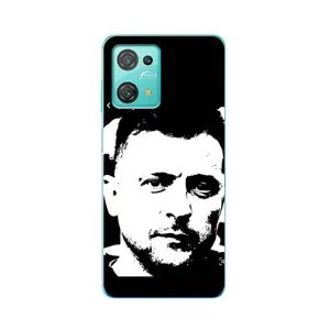 Чехол для Blackview Oscal C30 (AlphaPrint - с принтом Зеленского)