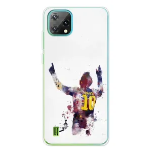 Чехлы Месси для Blackview Oscal C60 (AlphaPrint)