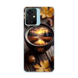 Чехол с принтом «Темный кофе» для Blackview Oscal C70