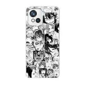 Чехол с принтом «Ahegao manga» для Blackview Oscal C80