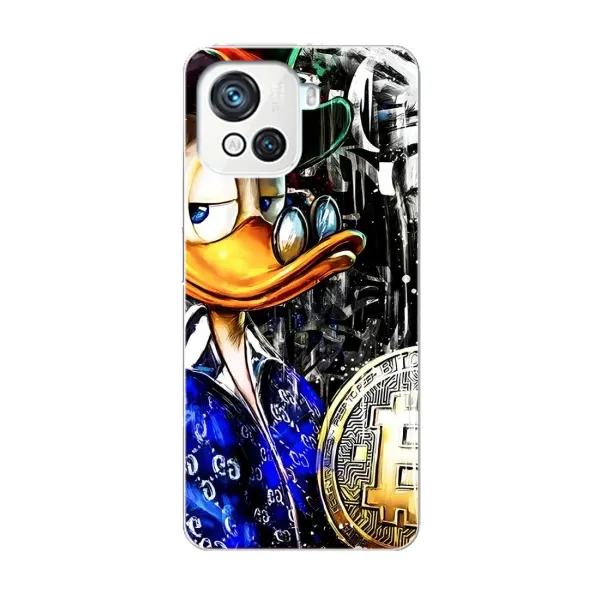 Чехол с принтом «Биткойн Скрудж» для Blackview Oscal C80