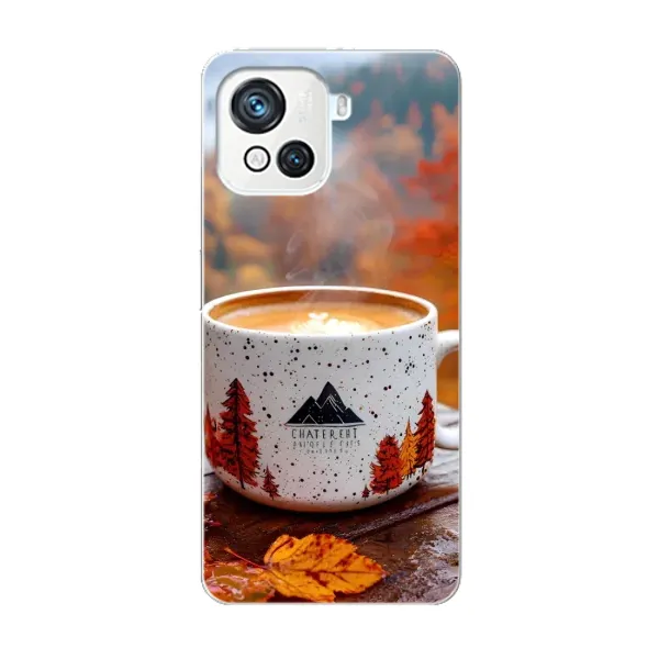 Чохол з принтом «Кава на природі» для Blackview Oscal C80
